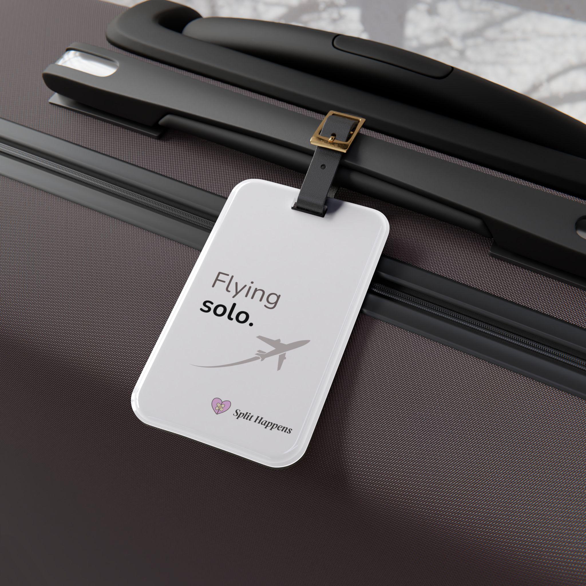 "Flying Solo" Luggage Tag