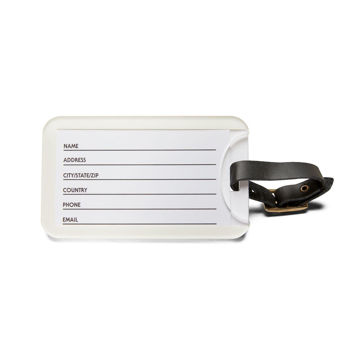 "No Baggage" Luggage Tag