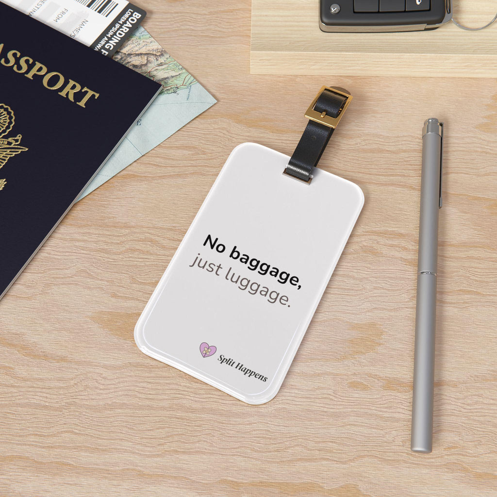 "No Baggage" Luggage Tag