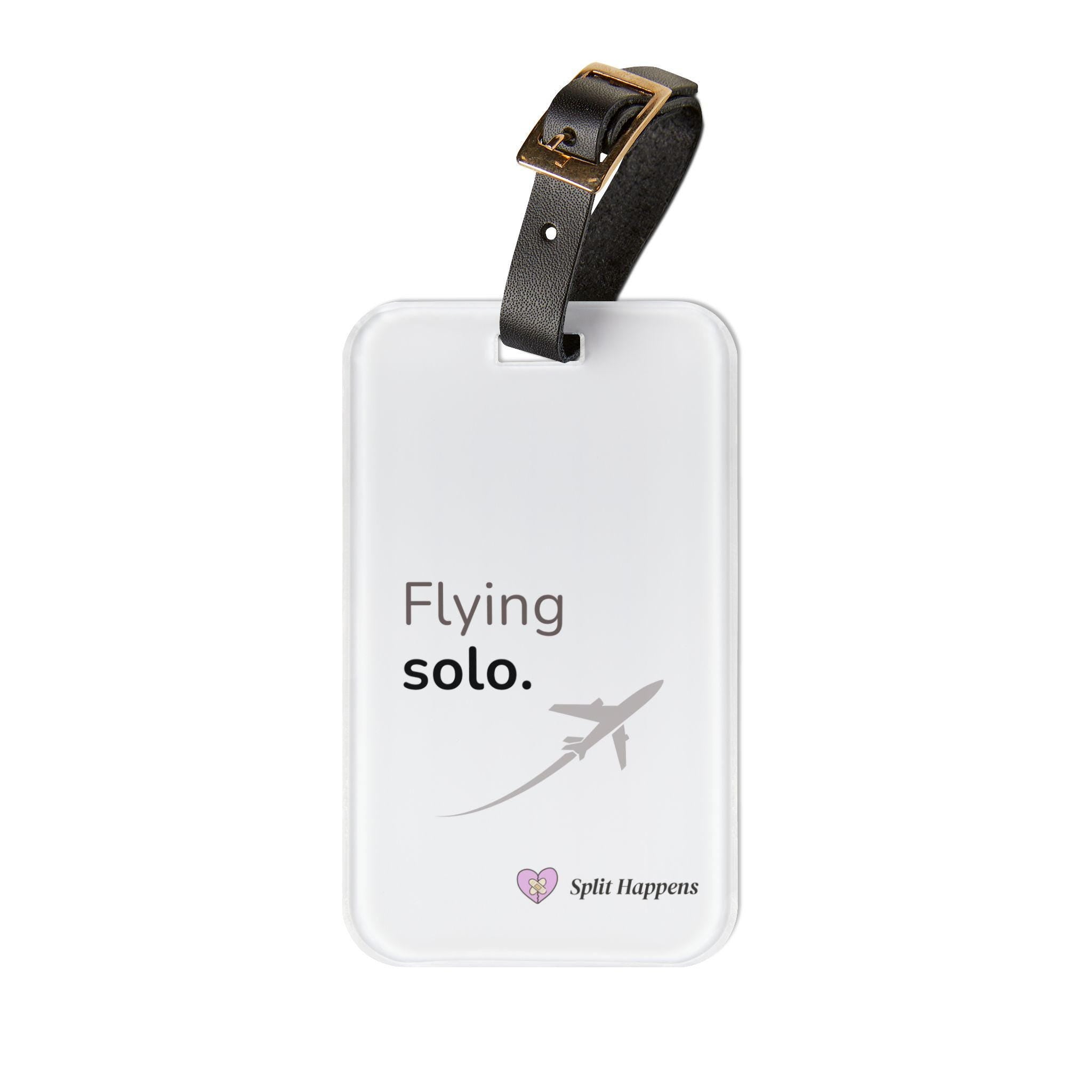 "Flying Solo" Luggage Tag