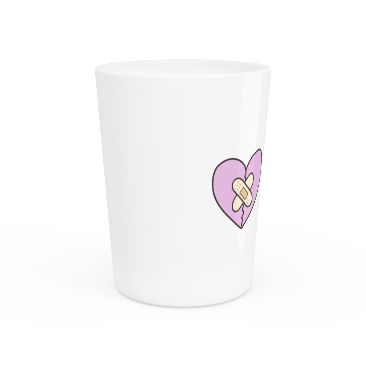 Split Happens Shot Glass