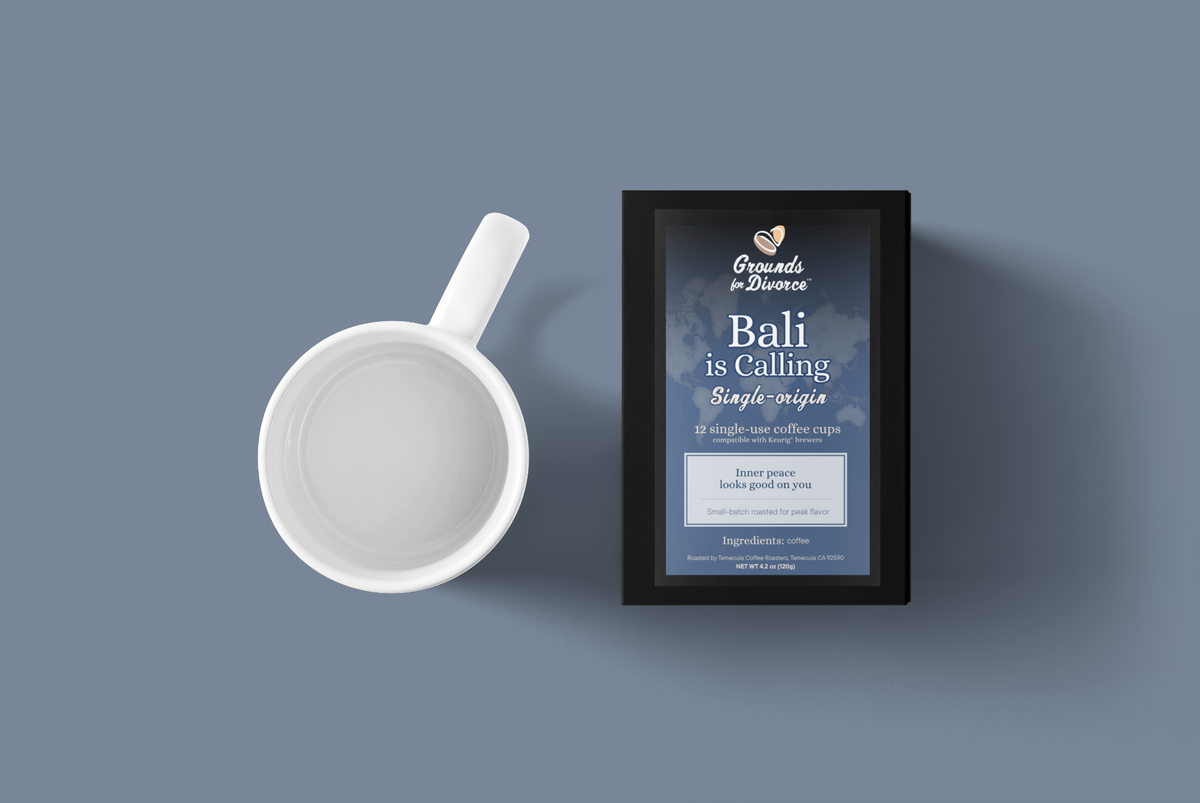 Bali is Calling single-use coffee cups