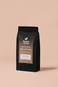 "Unhitched Hazelnut" flavored ground coffee - 12oz